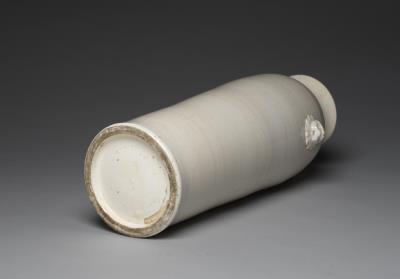 图片[2]-White Zun vessel with animal-shaped handles, Qing dynasty (1644-1911)-China Archive